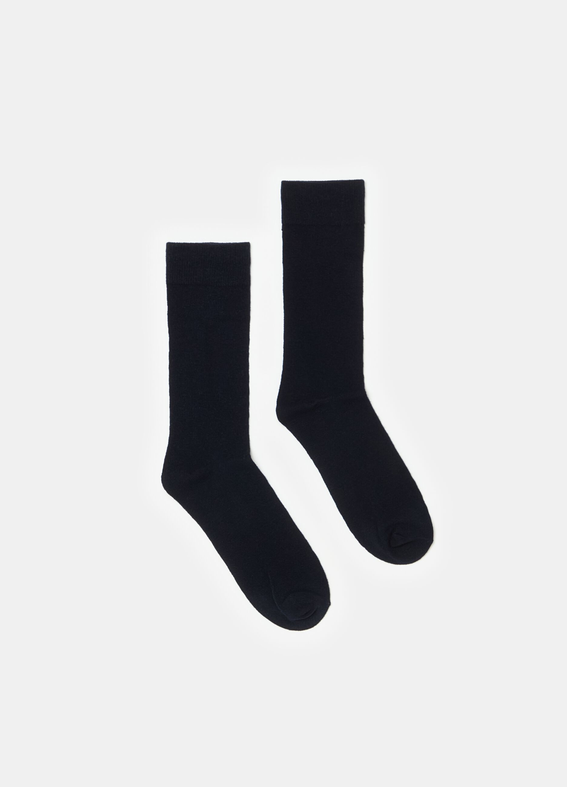 Five-pair pack mid-length stretch socks