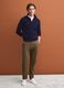 Men&rsquo;s brown stretch-cotton straight-fit chino trousers_0
