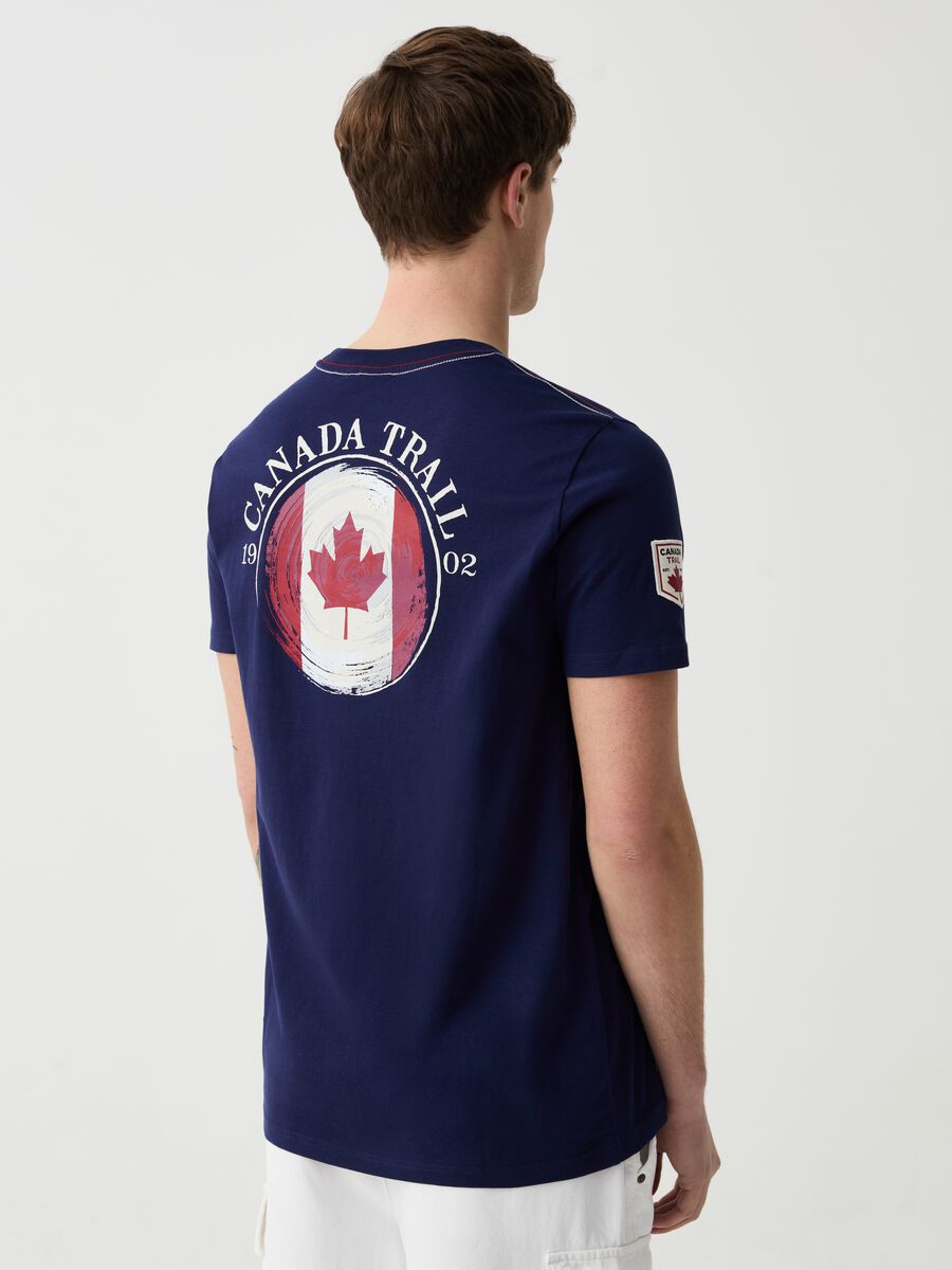 T-shirt girocollo con stampa Canada Trail_2