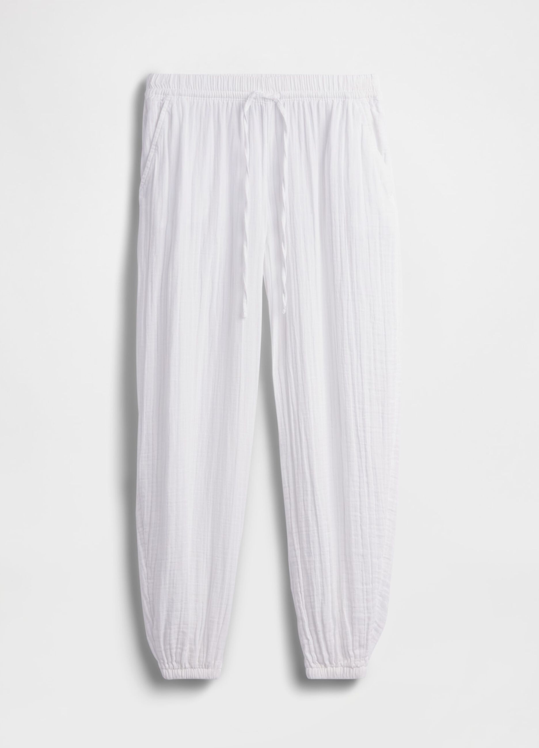 Jogger-Hose aus reiner Baumwolle