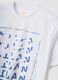 Wei&szlig;es T-Shirt aus reiner Baumwolle mit Print, Regular Fit_5