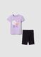 Girls&rsquo; multicolour stretch cotton set_0