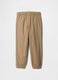 Brown stretch cotton joggers_2