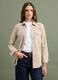 Beige pure cotton shirt with snap buttons, regular fit_2
