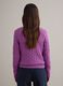 Purple pure cotton regular fit cable knit jumper_3