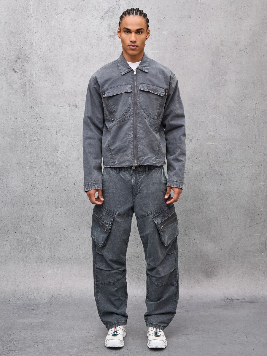 Washed Grey Work Jacket_4