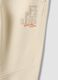 Sand pure cotton fleece oversized jogger trousers_2