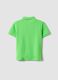 Boys' Green Stretch Cotton Polo Regular Fit_1
