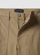 Beige Regular Fit Stretch-Baumwoll-Chinohose_5