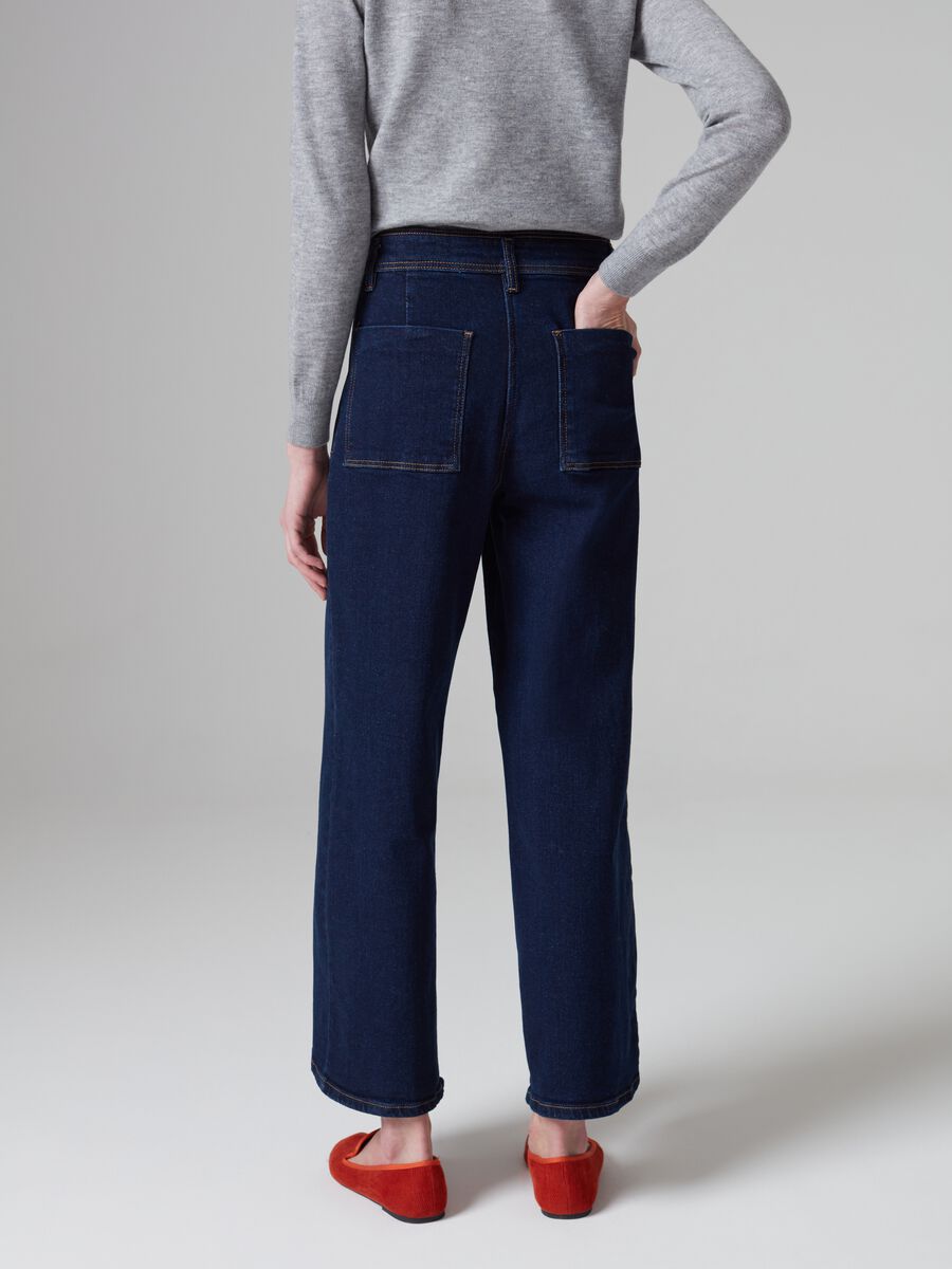 Cropped high-rise jeans with wide legs_2