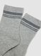 Three-pack of multicoloured striped socks in stretch organic cotton_1