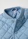 Regular fit blue quilted baby jacket_1
