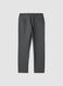 Grey slim-fit stretch viscose twill chino trousers_6