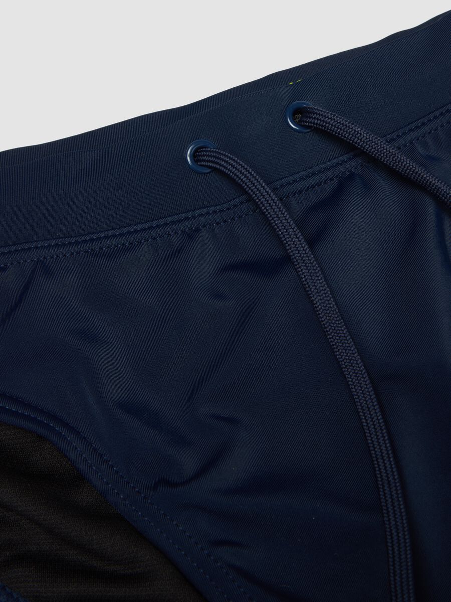 Blue stretch swim briefs_5