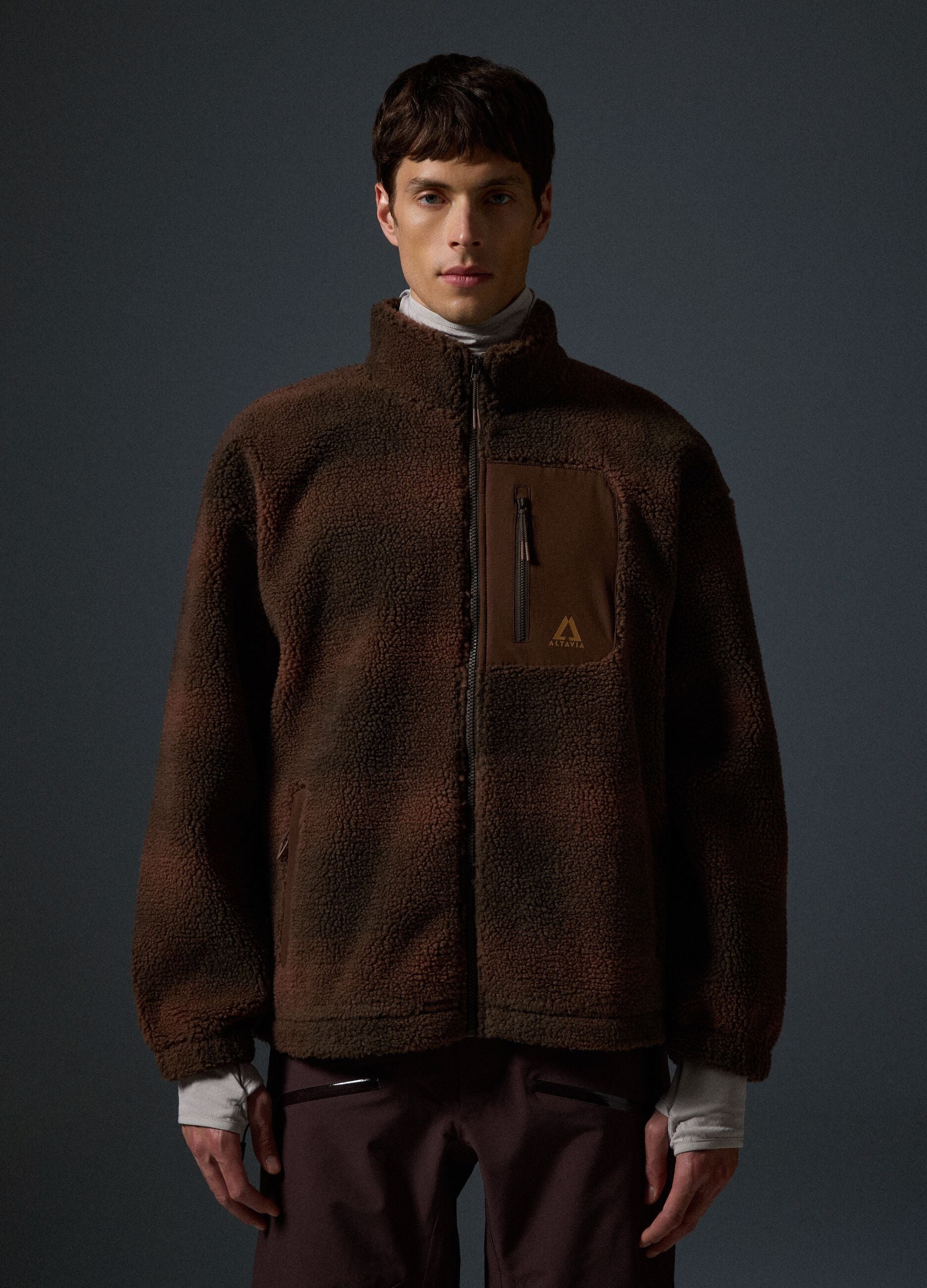 Giacca Sherpa Full Zip ALTAVIA WITH DEBORAH COMPAGNONI