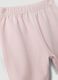 Conjunto de 2 leggings com p&eacute;s em algod&atilde;o org&acirc;nico rosa e branco_3
