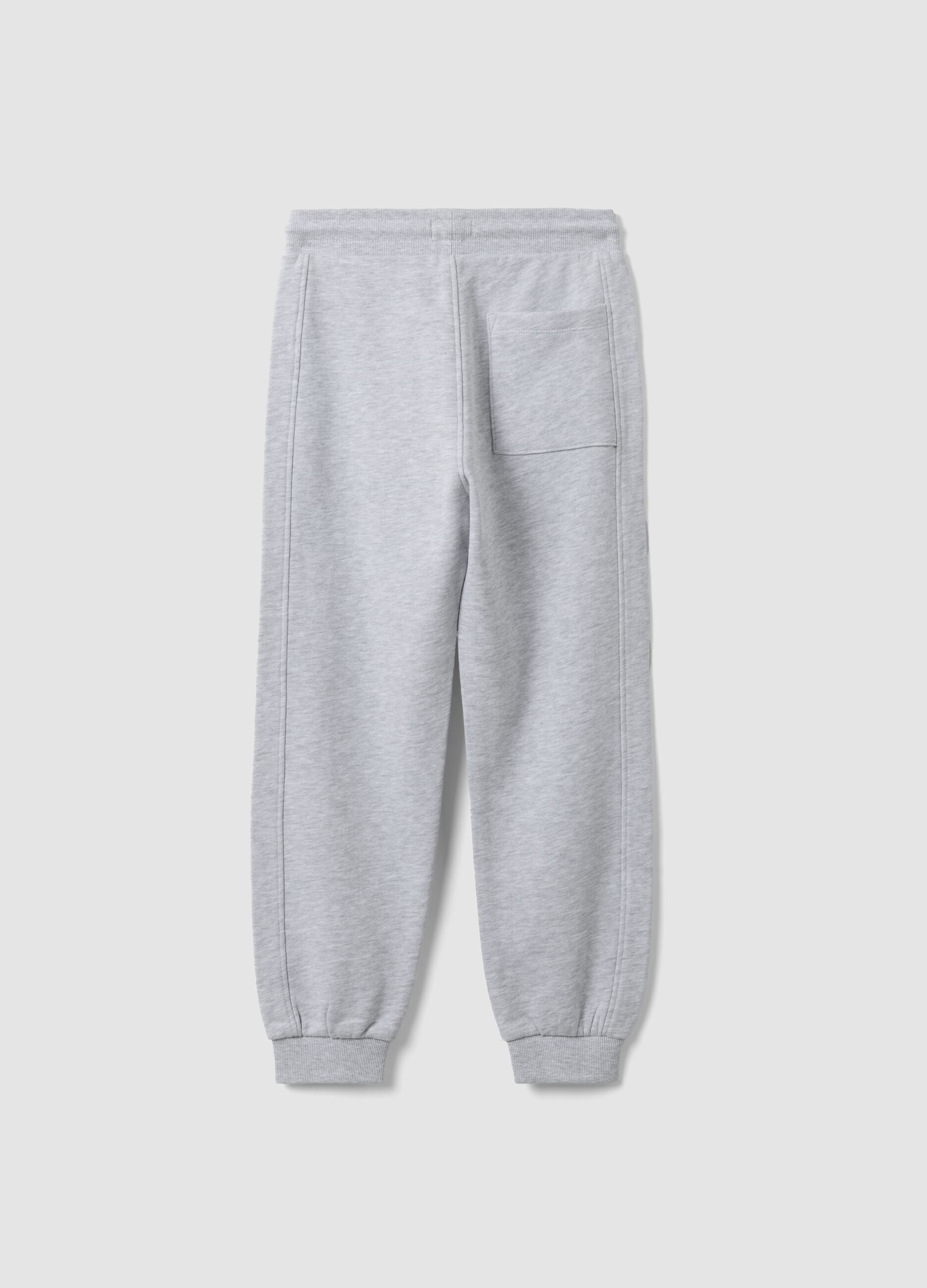 Graue Jogginghose aus Bio-Baumwolle