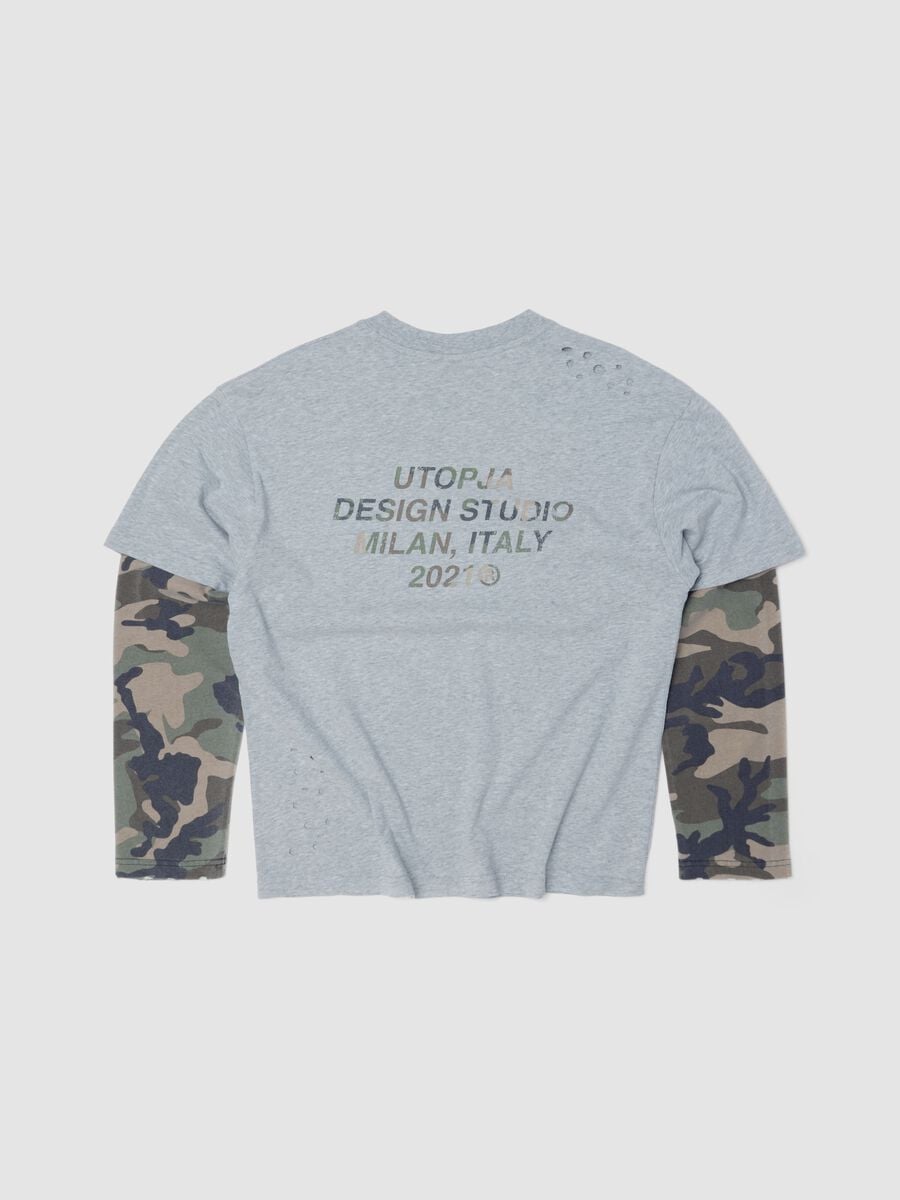 Double Longsleeve Grau & Camo_5