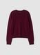 Roter Rundhalspullover aus reinem Kaschmir_0