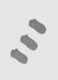 3er-Pack graue Sportsocken aus Stretchmaterial_0