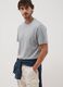 Hellblaues T-Shirt aus reiner Baumwolle_0