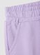 Girls' pure cotton purple shorts - regular fit_3