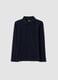 Blue regular-fit polo shirt in organic cotton piqu&eacute; for boys_4