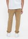 Beige Jogginghose aus Baumwoll-Polyester-Mischung_2