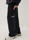 Jeans neri baggy fit in puro cotone_1