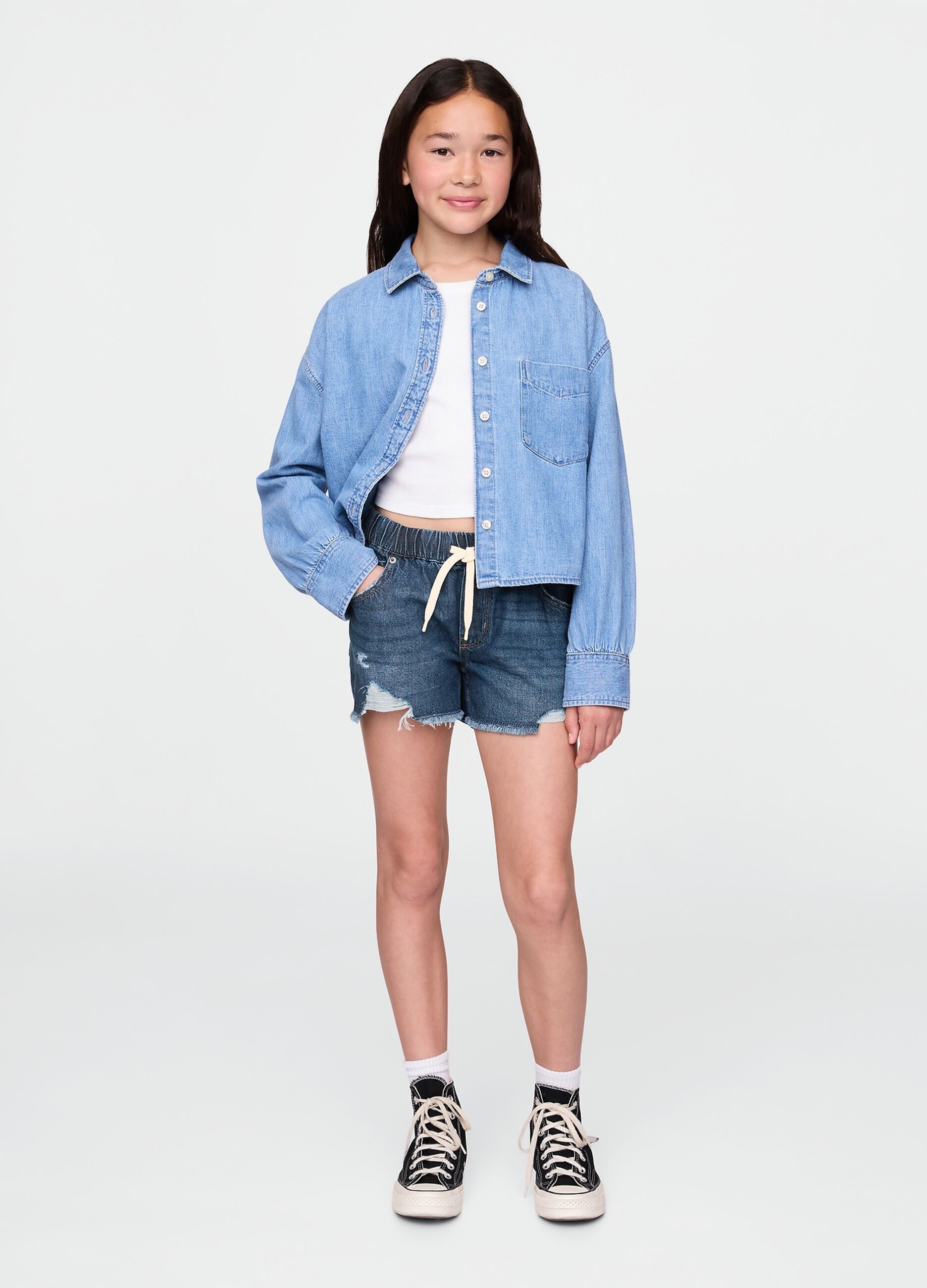 Denim-Shorts