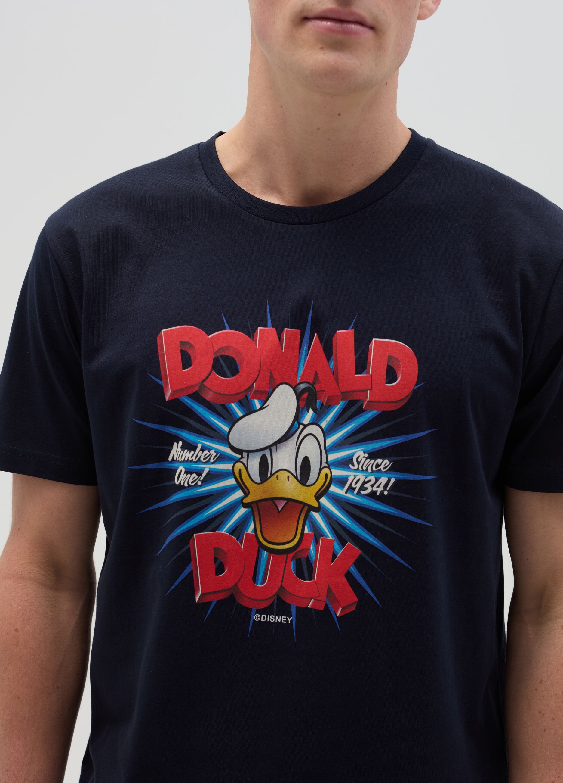 Pigiama corto con stampa Donald Duck 90