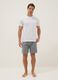 Short Pyjamas in Multicolour Organic Cotton with Regular Fit_0