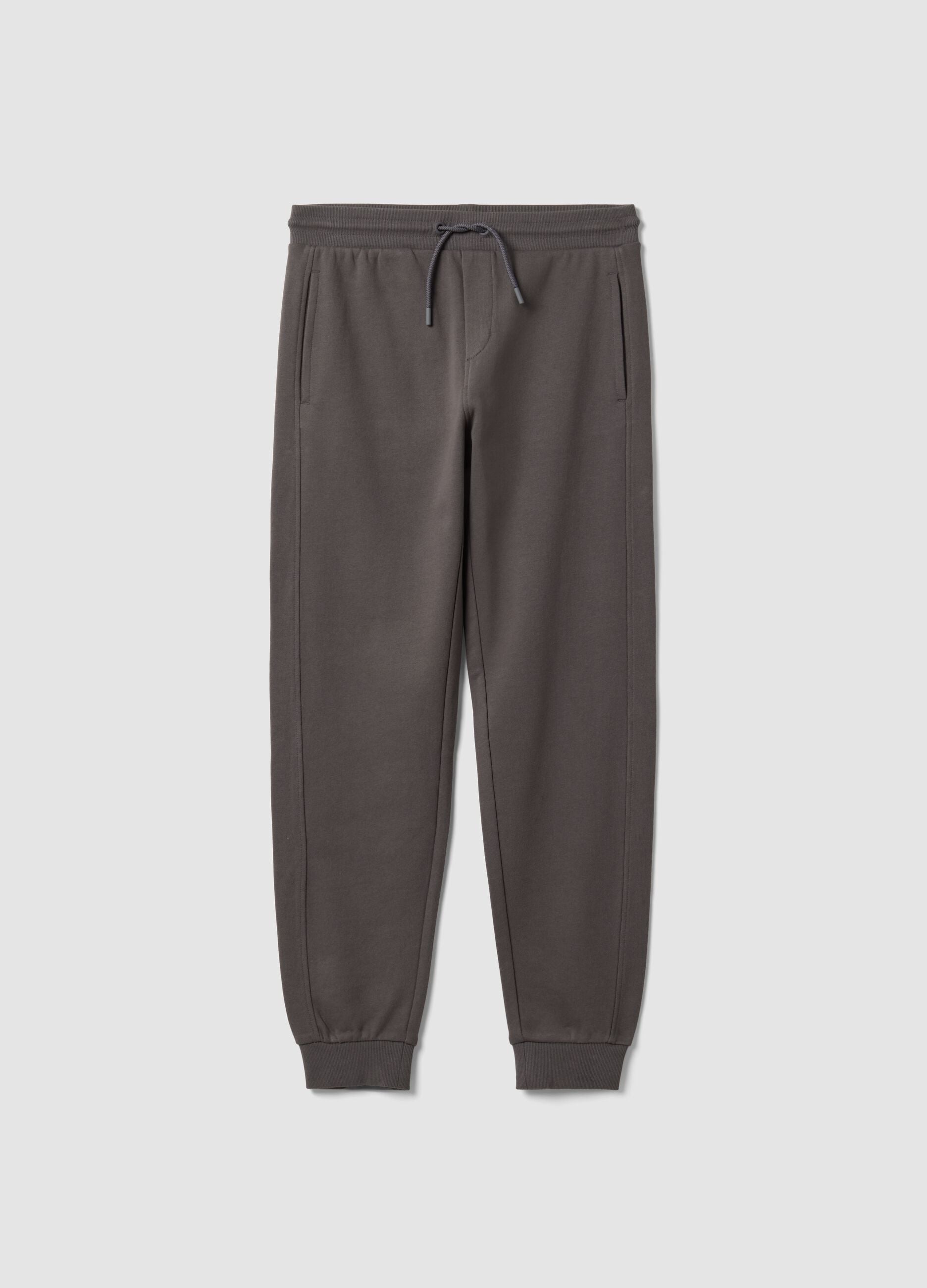 Graue Jogginghose aus Bio-Baumwolle