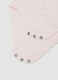Two-pack of pink and white organic cotton short-sleeve bodysuits for baby girls_3