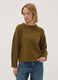 Camiseta verde oversize de tejido el&aacute;stico_2