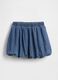 Girl's Short Denim Skirt_2