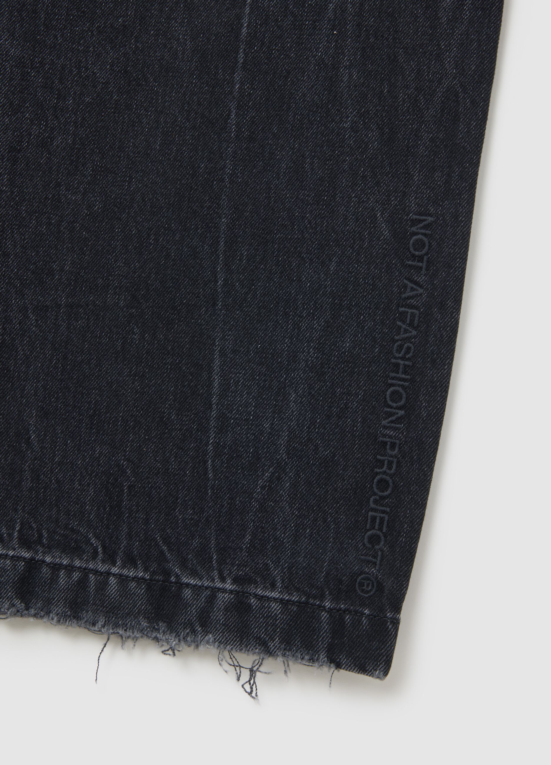 Bootcut Denim Washed Black