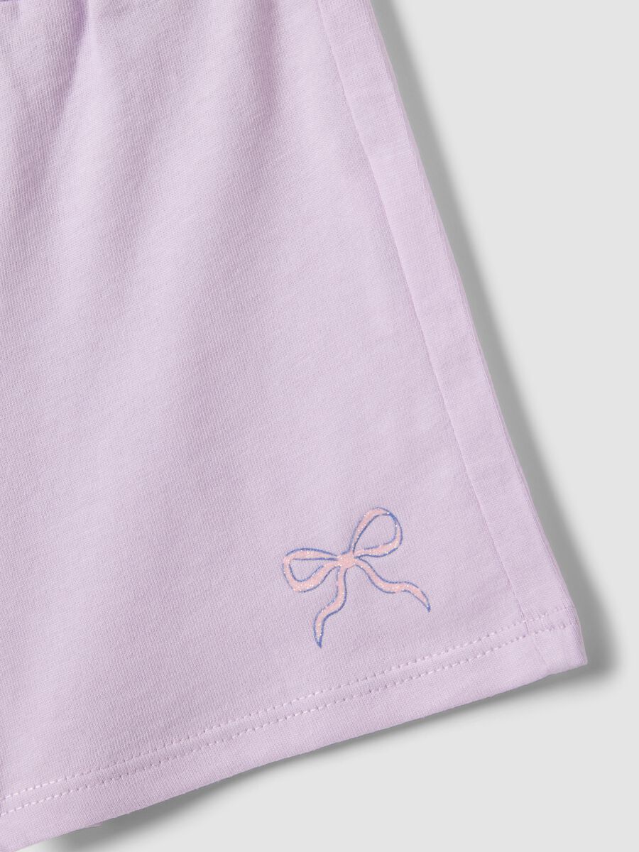 2er-Pack Shorts in Violett aus reiner Baumwolle_3