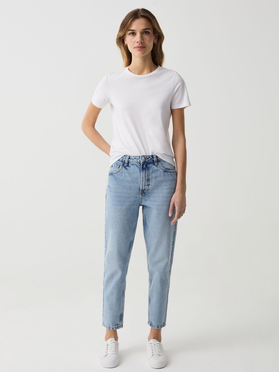 Mum-fit crop jeans_0