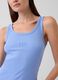 Stretch cotton tank top_3