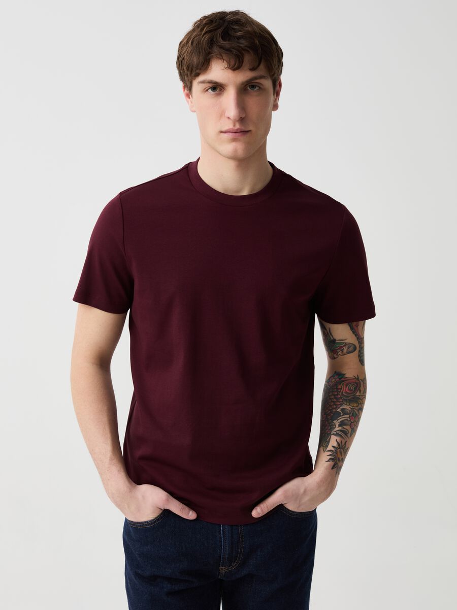 Premium regular-fit T-shirt in cotton_0