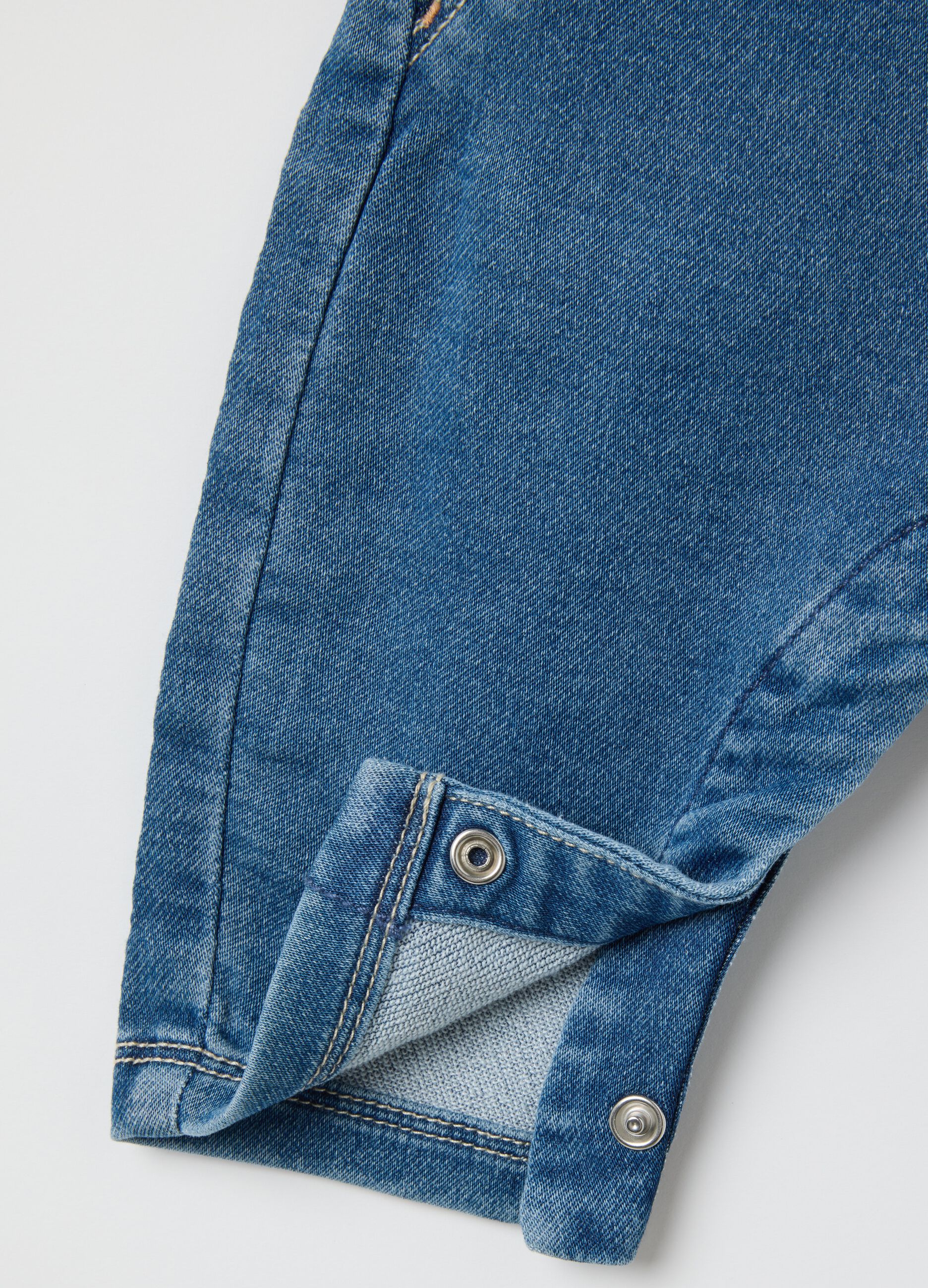 Baby Denim Overalls in Regular Fit