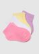 Multipack calze corte in misto cotone multicolor da neonata_2