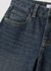 Blaue Denim-Jeans aus reiner Baumwolle mit Super Wide Leg_1