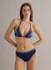 Blaue Bikinihose aus Stretchmaterial_1
