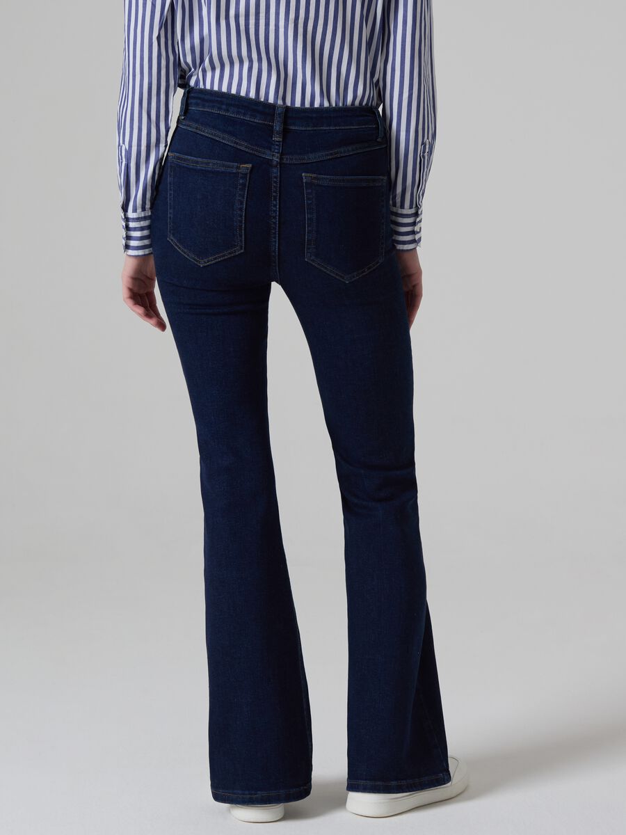 Rinsed flare-fit jeans_2