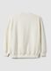 White cotton-blend sweatshirt with Miami Heat front print_2