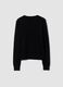 Black pure wool crew-neck jumper_2