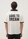 T-shirt branca regular fit com gola contrastante e log&oacute;tipo Jeep_3
