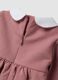 Vestido rosa em algod&atilde;o org&acirc;nico puro com bordado Aristogatos para beb&eacute; menina_3